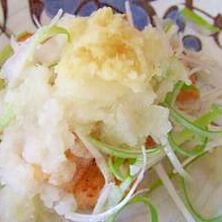大根おろし&ショウガ de おとなの★揚げもち★